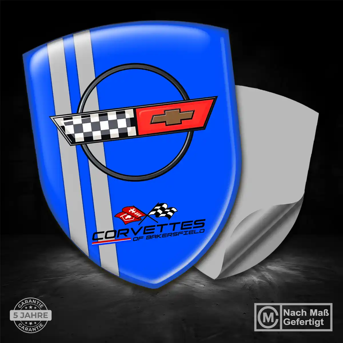 Chevrolet Corvette Emblem Wappen Luxus-Edition