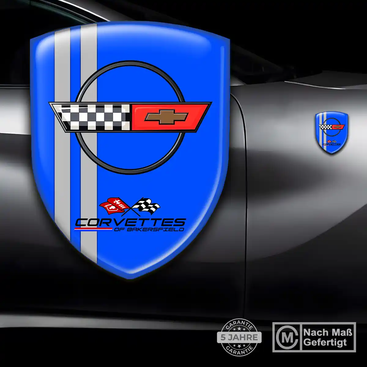 Chevrolet Corvette Emblem Wappen Luxus-Edition