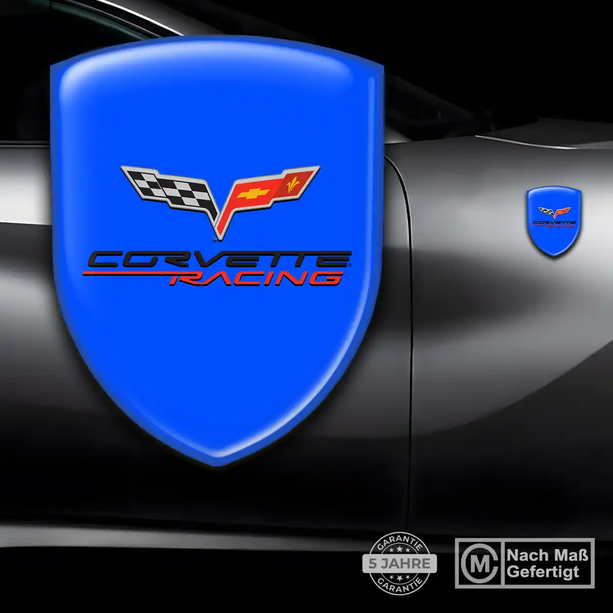 Chevrolet Corvette Emblem Wappen Premium-Edition