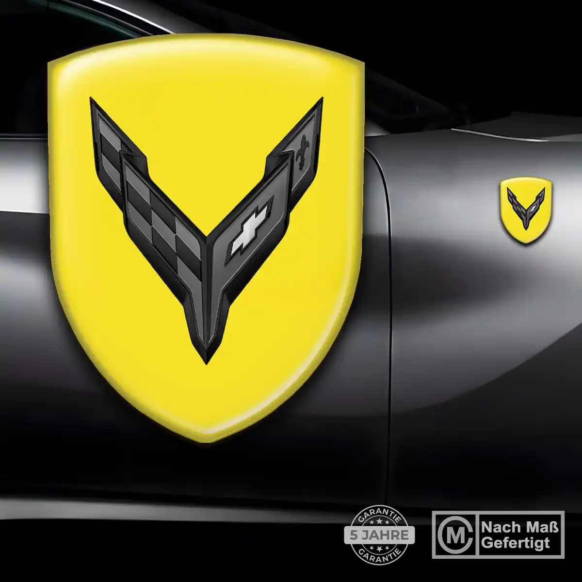 Chevrolet Corvette Embleme Auto Premium-Edition