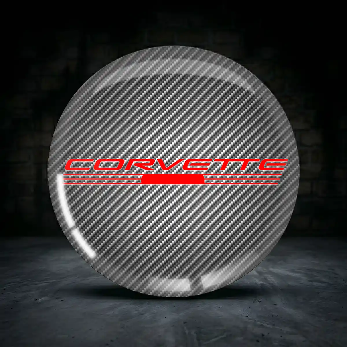 Chevrolet Corvette Embleme Silikon Aufkleber Hohe Qualität