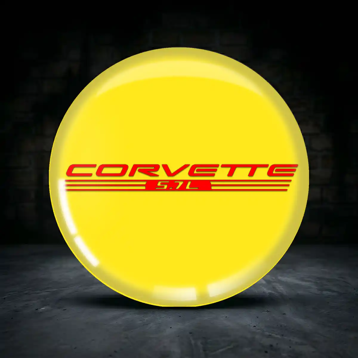 Chevrolet Corvette Felgen Aufkleber Silikon Premium-Edition