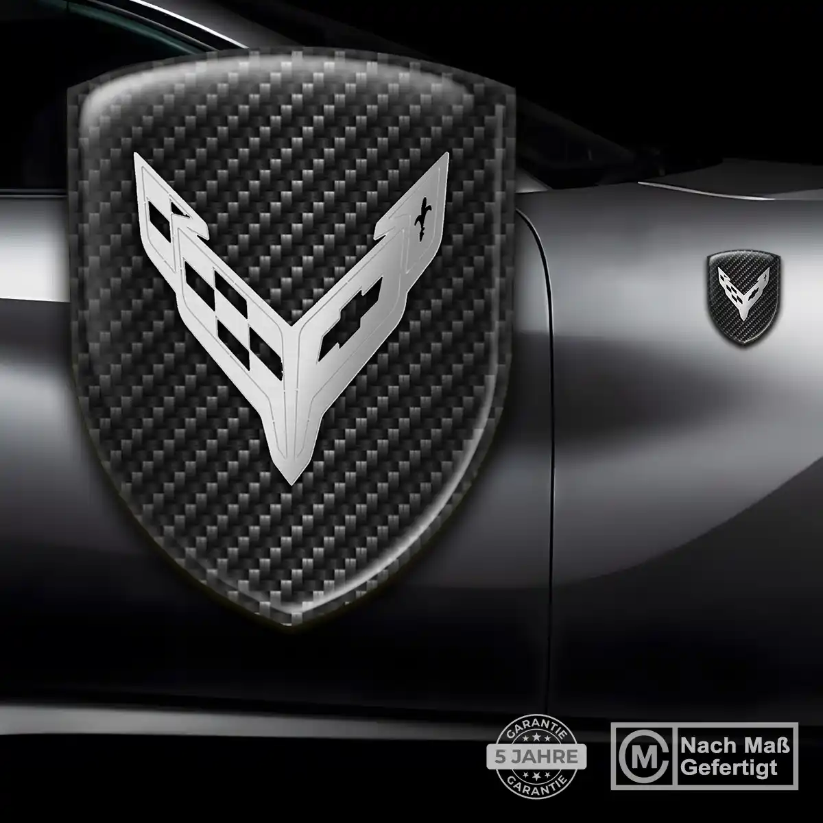 Chevrolet Corvette Silikon Aufkleber Auto Premiumqualität