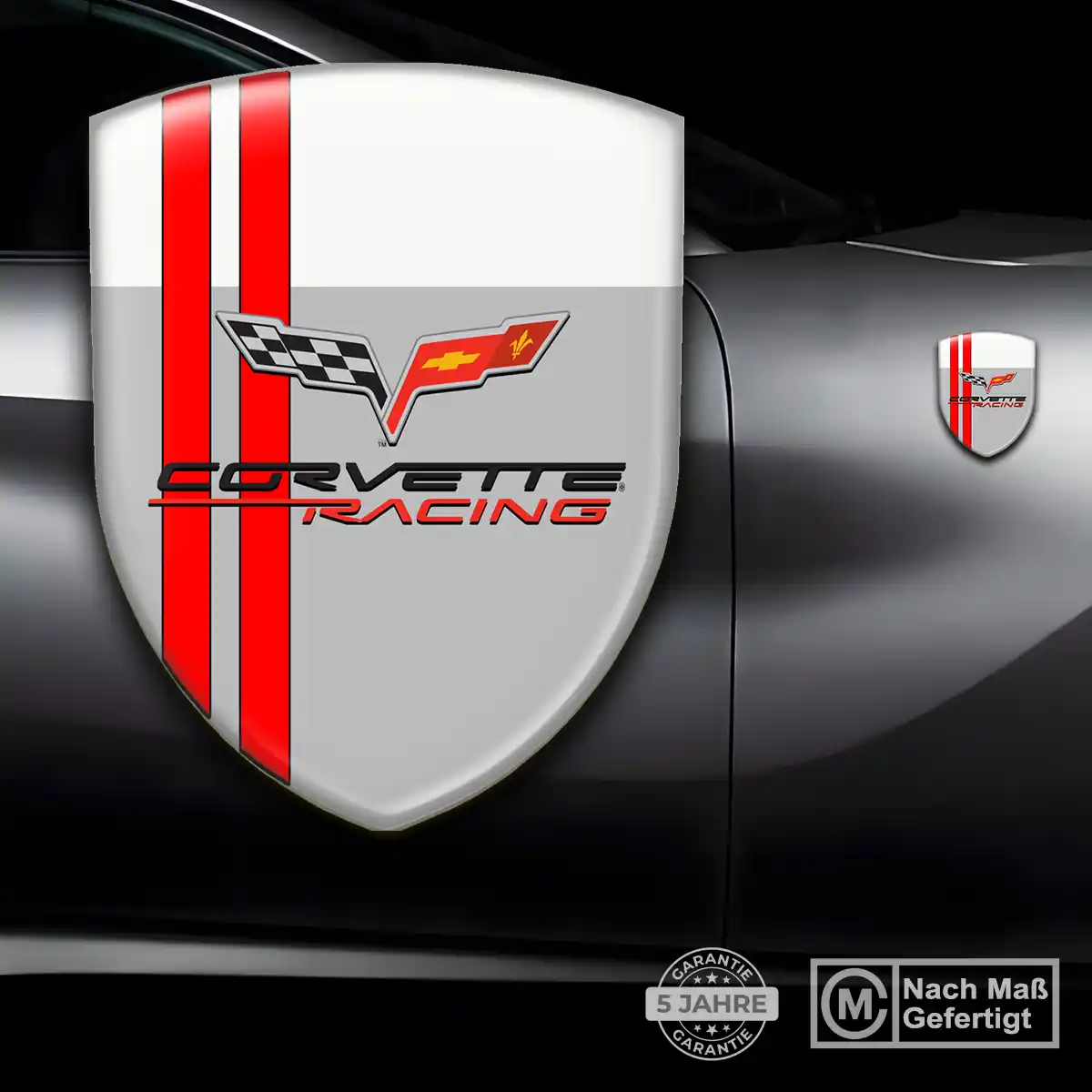 Chevrolet Corvette Wappen Aufkleber Luxus-Edition