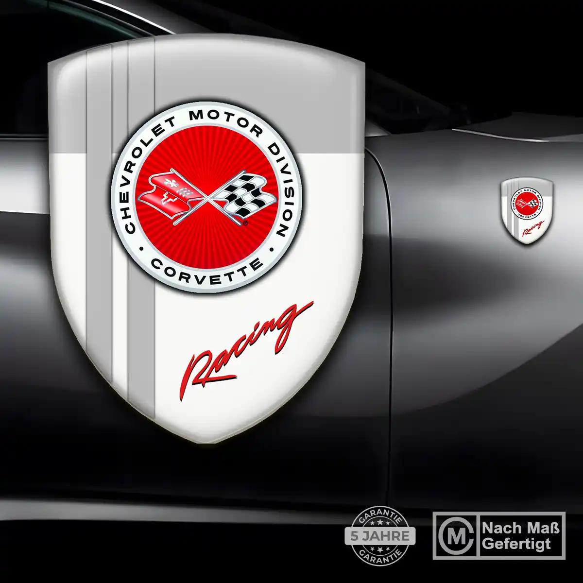 Chevrolet Corvette Wappen Emblem Limitierte Auflage
