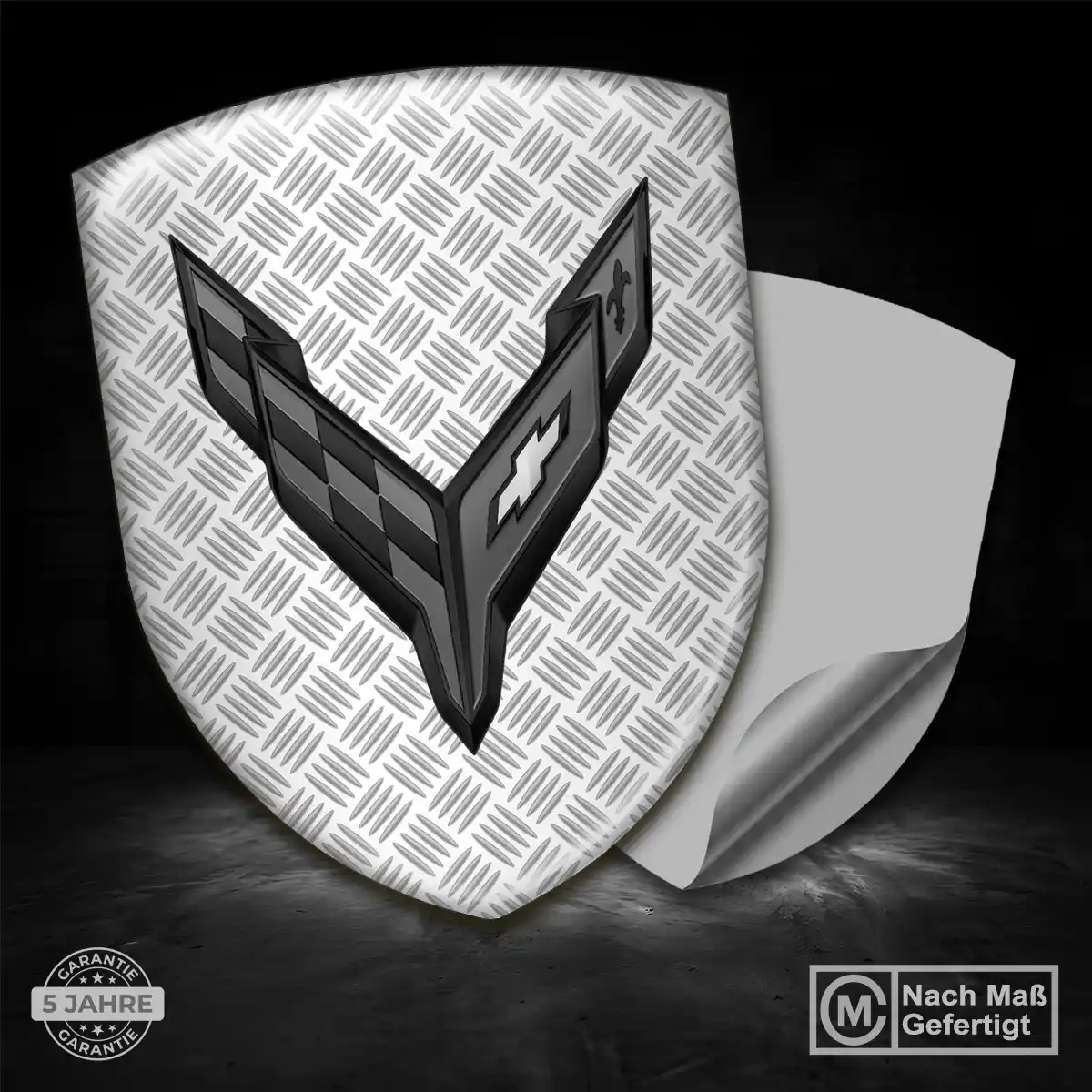 Chevrolet Corvette Wappen Emblem Luxus-Edition