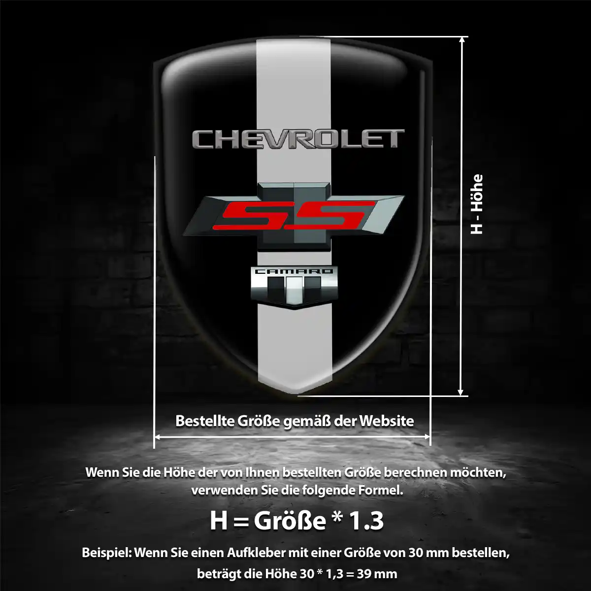 Chevrolet Emblem Aufkleber Auto Hohe Qualität