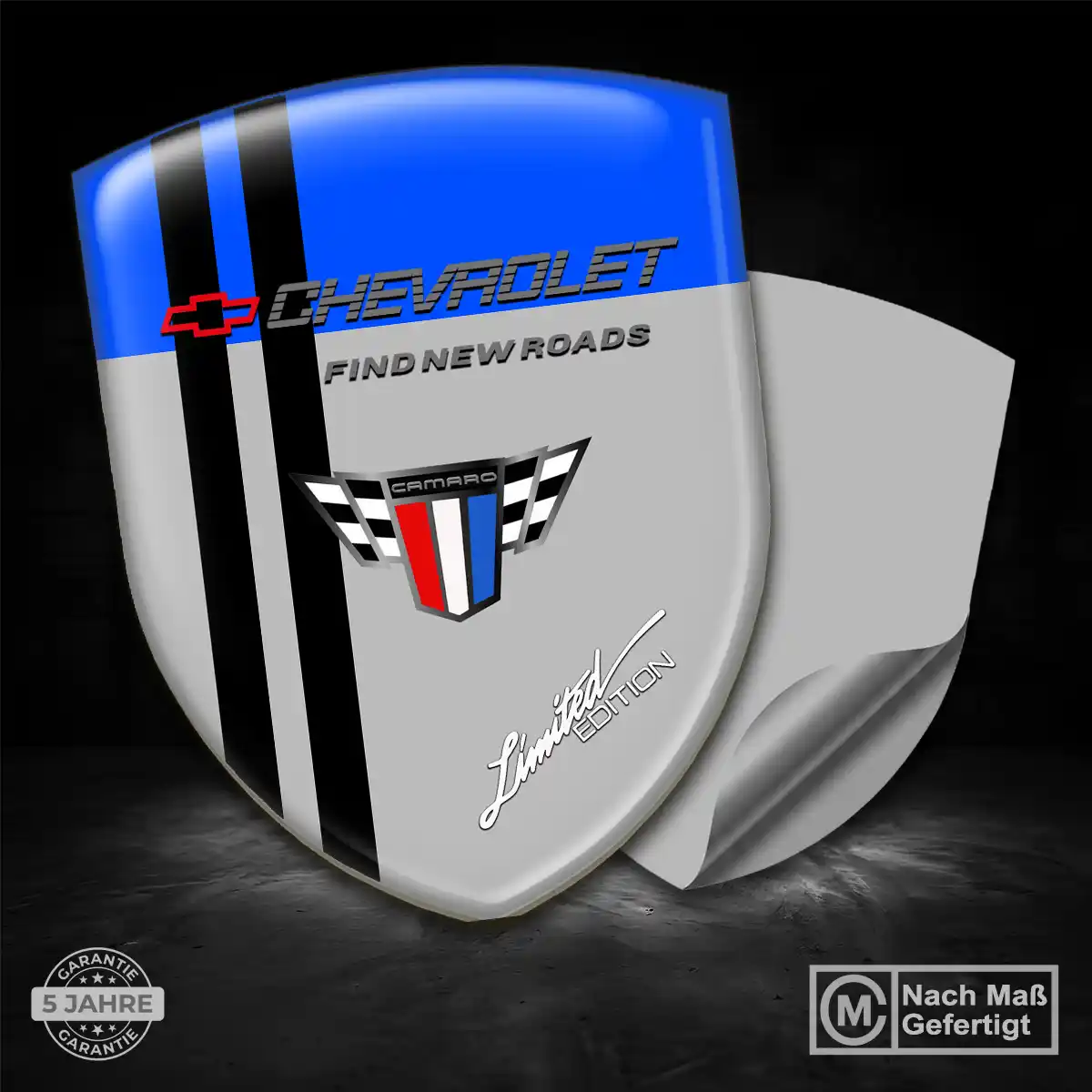 Chevrolet Emblem Aufkleber Limitierte Auflage