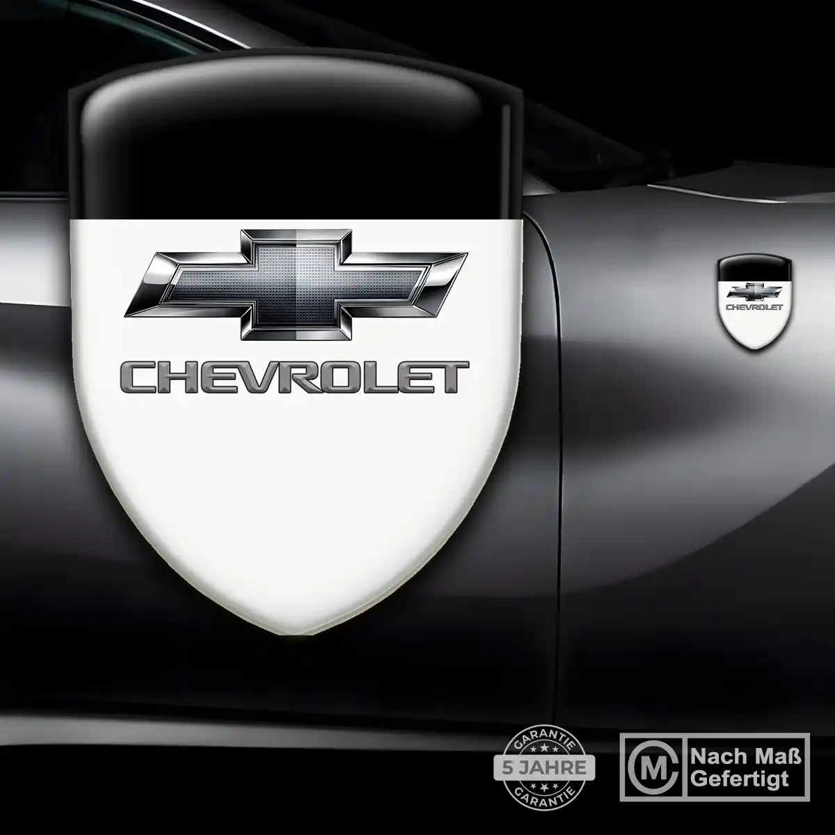 Chevrolet Emblem Aufkleber Wappen Auto Limitierte Auflage