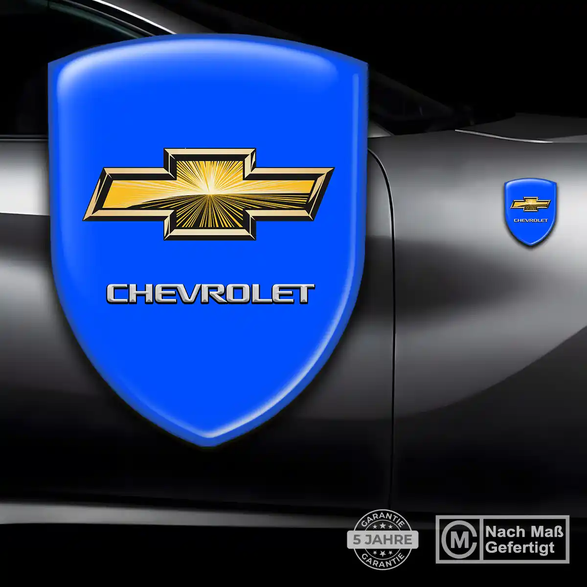 Chevrolet Emblem Aufkleber Wappen Auto Stilvolles Design