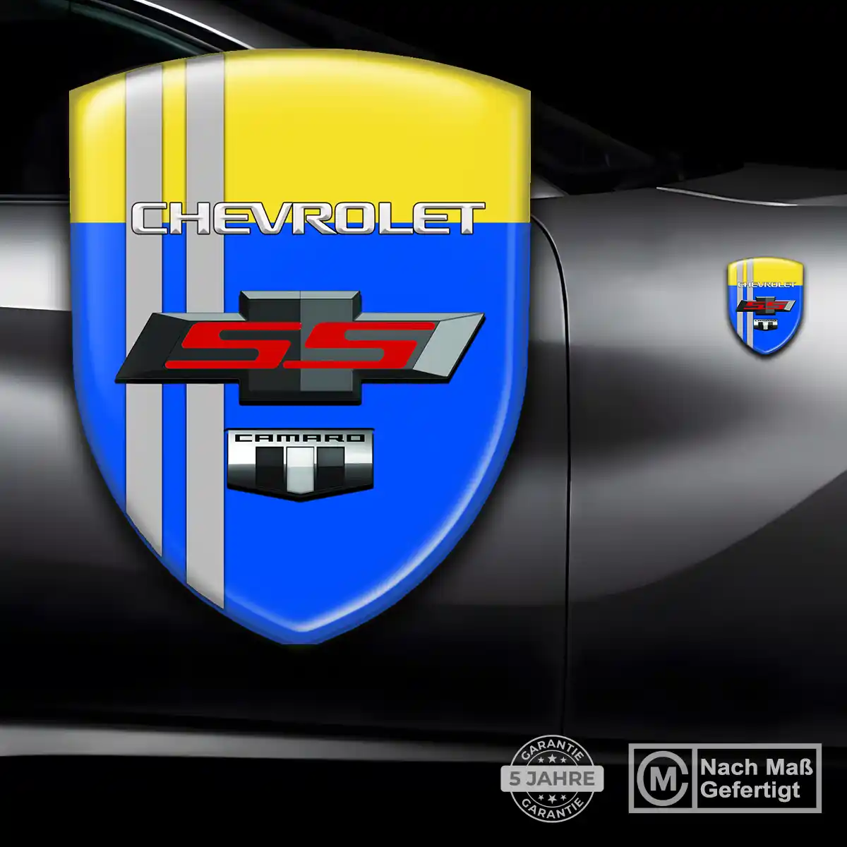 Chevrolet Emblem Aufkleber Wappen Premiumqualität