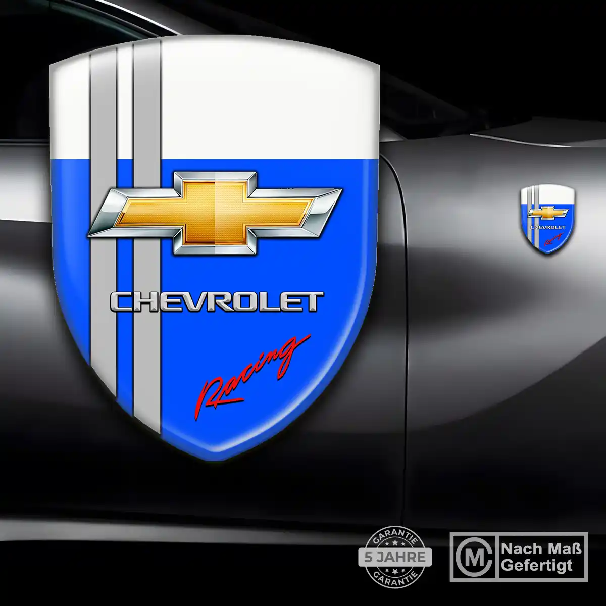 Chevrolet Emblem Aufkleber Wappen Stilvolles Design