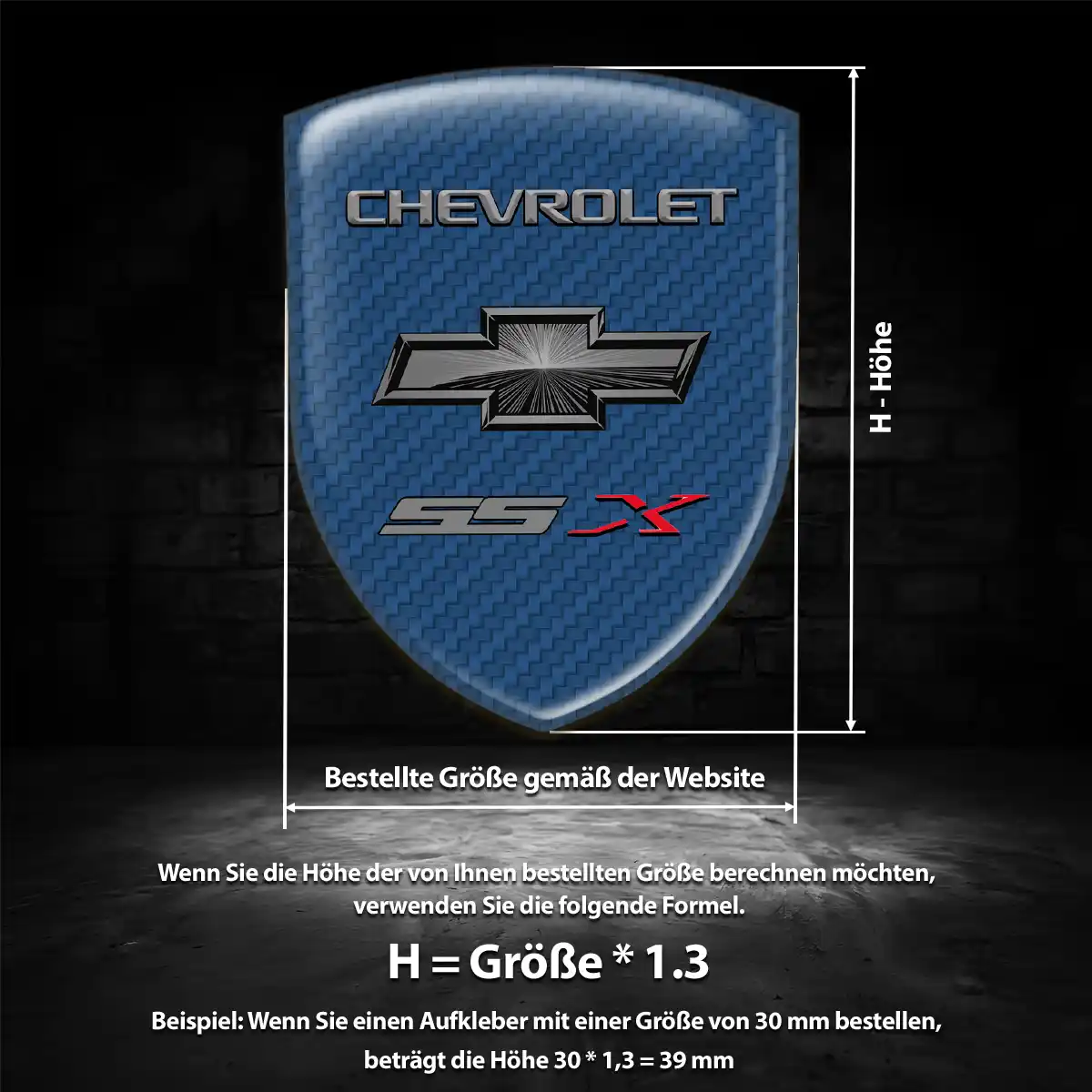 Chevrolet Emblem Auto Stilvolles Design