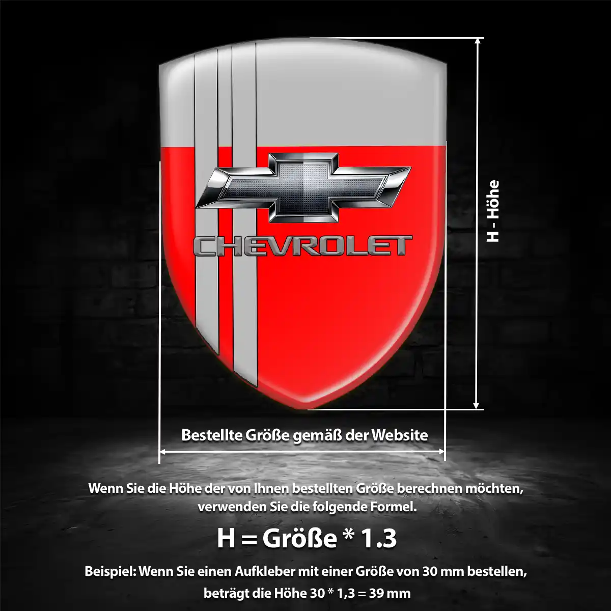 Chevrolet Emblem Limitierte Auflage