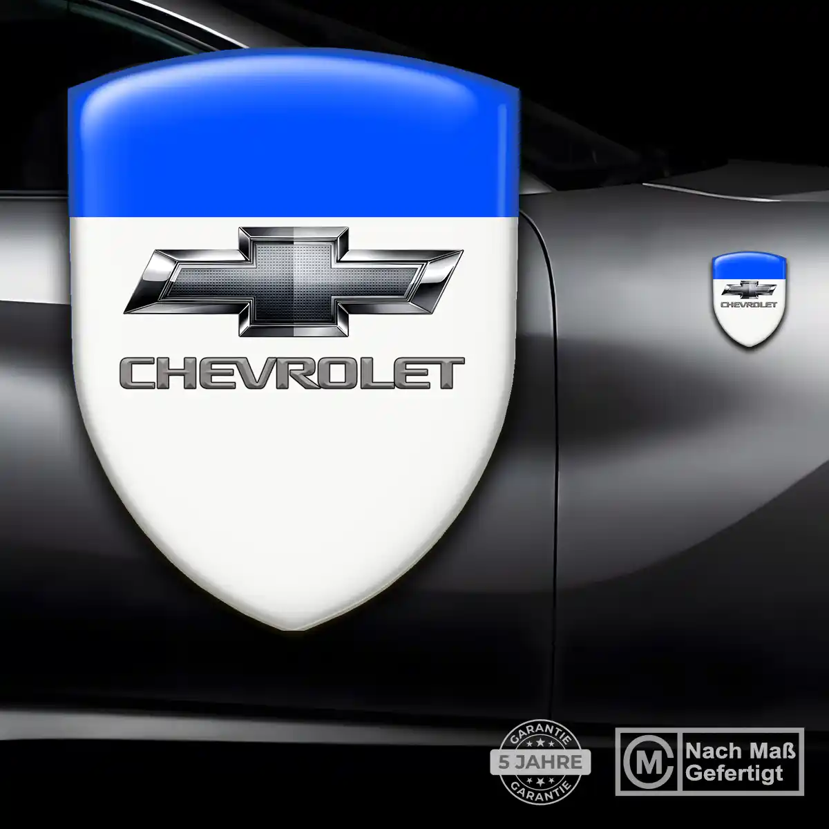 Chevrolet Emblem Wappen Aufkleber Auto Limitierte Auflage
