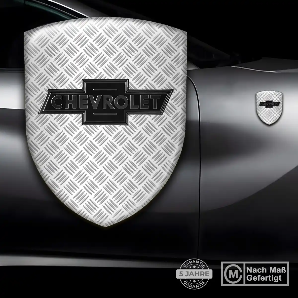 Chevrolet Emblem Wappen Aufkleber Auto Premium-Edition