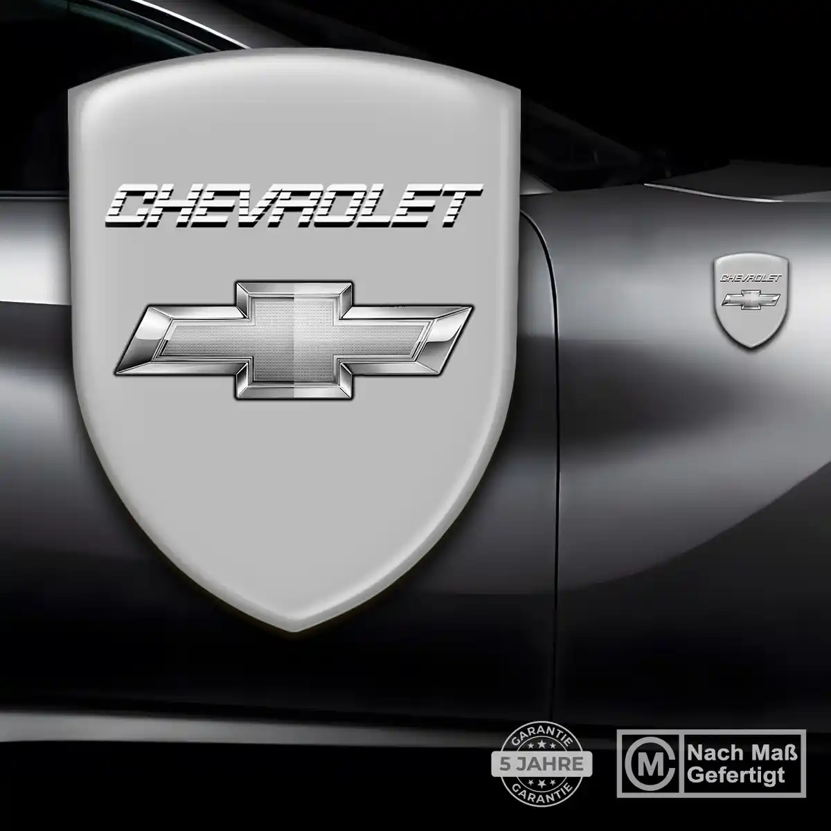 Chevrolet Emblem Wappen Aufkleber Auto Premiumqualität
