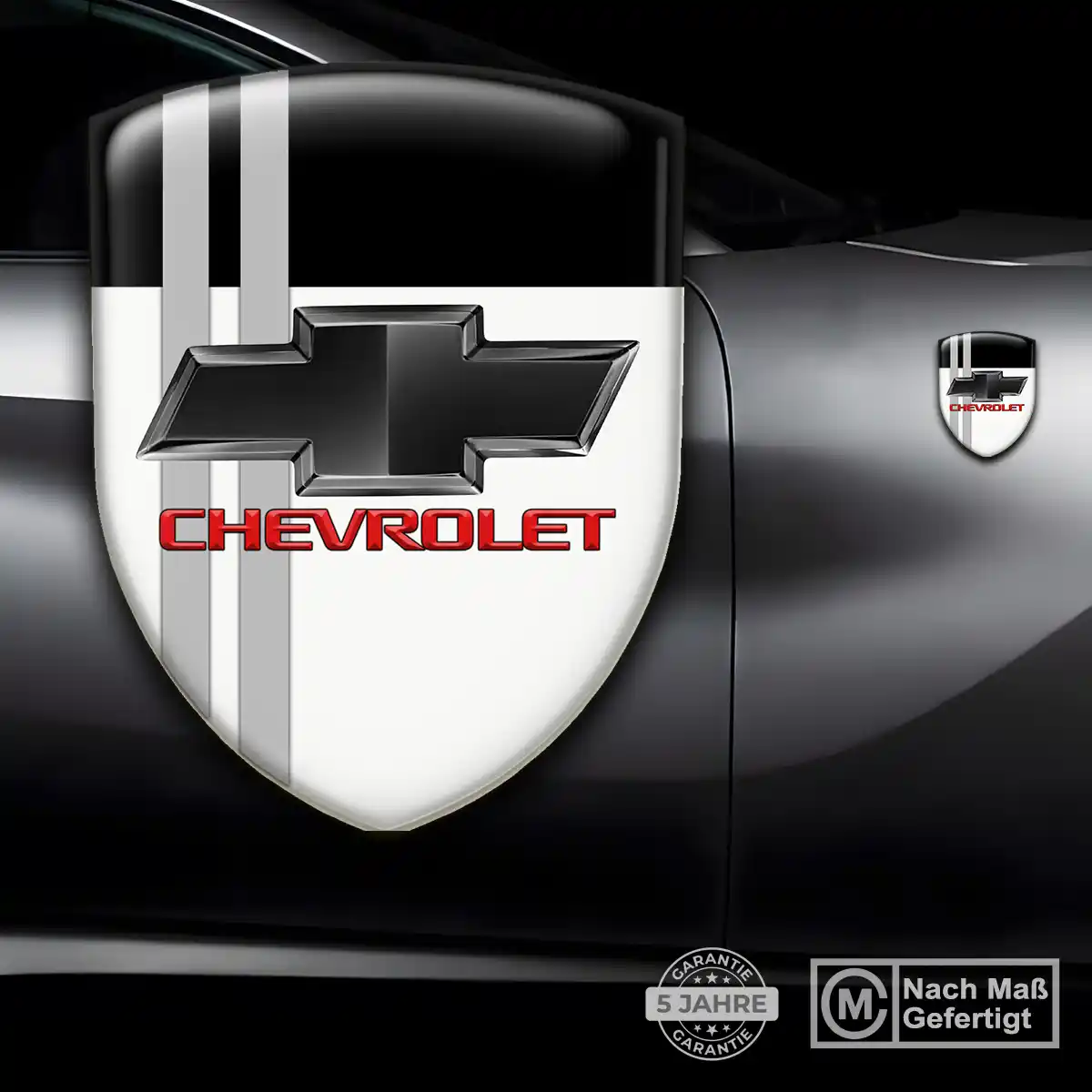 Chevrolet Emblem Wappen Aufkleber Hohe Qualität