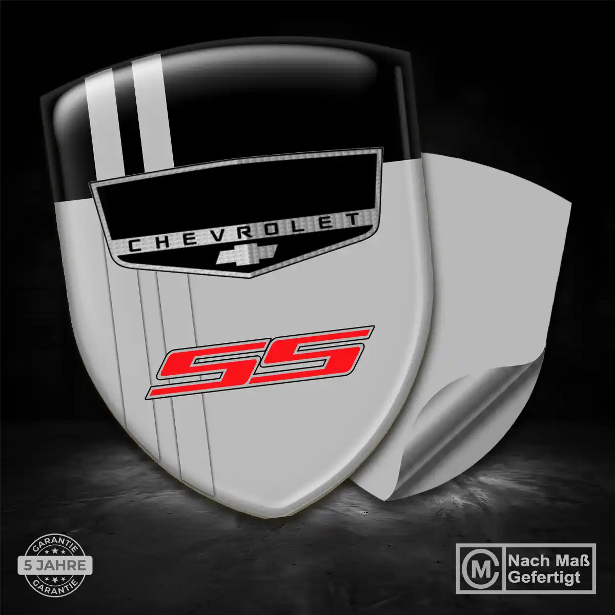 Chevrolet Emblem Wappen Aufkleber Limitierte Auflage