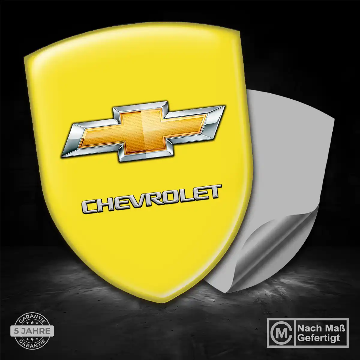 Chevrolet Emblem Wappen Auto Limitierte Auflage