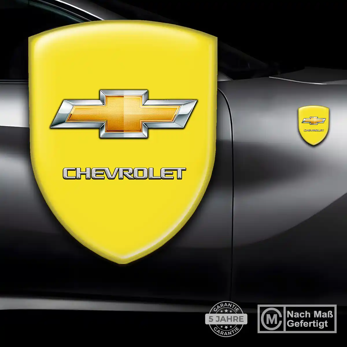 Chevrolet Emblem Wappen Auto Limitierte Auflage