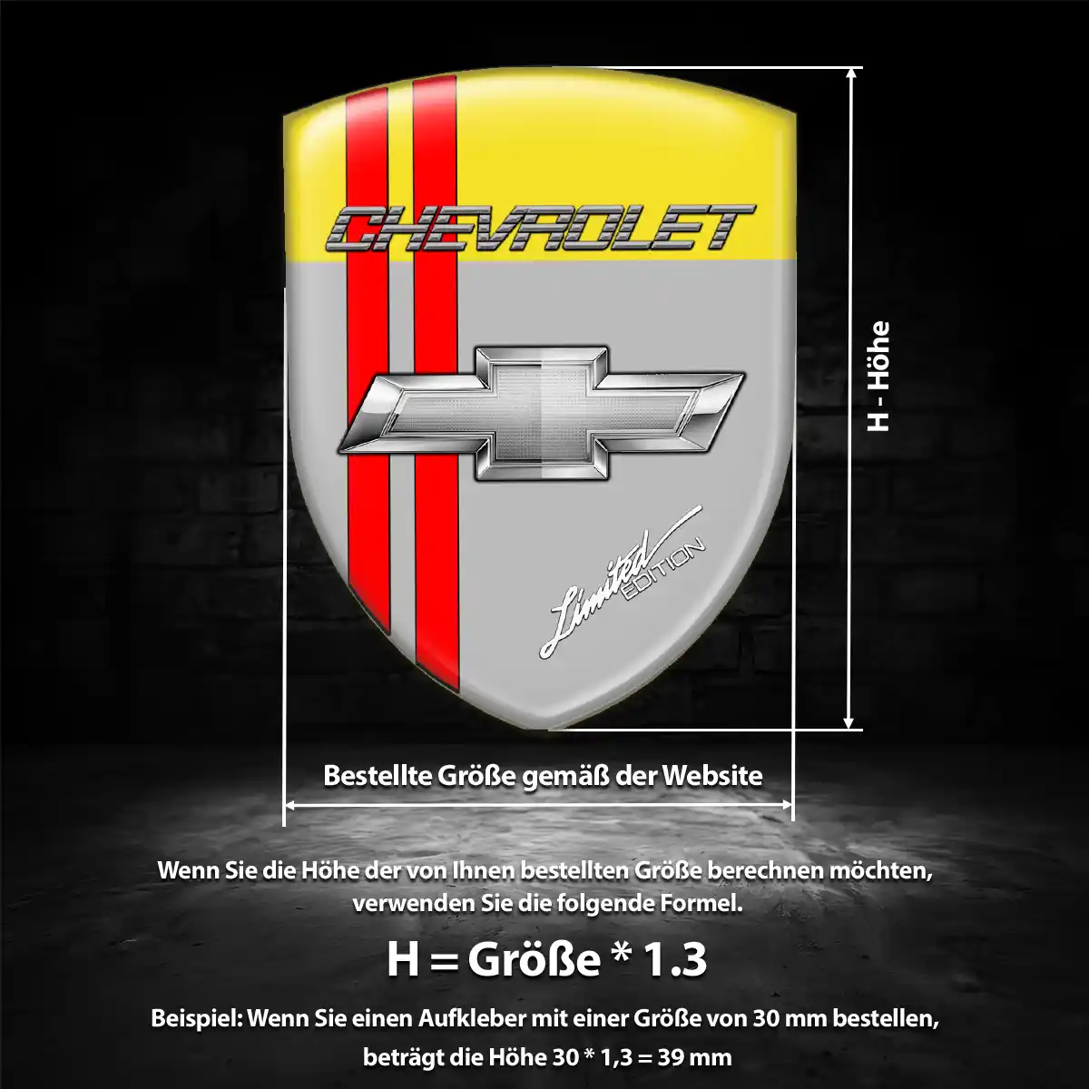 Chevrolet Embleme Auto Hohe Qualität