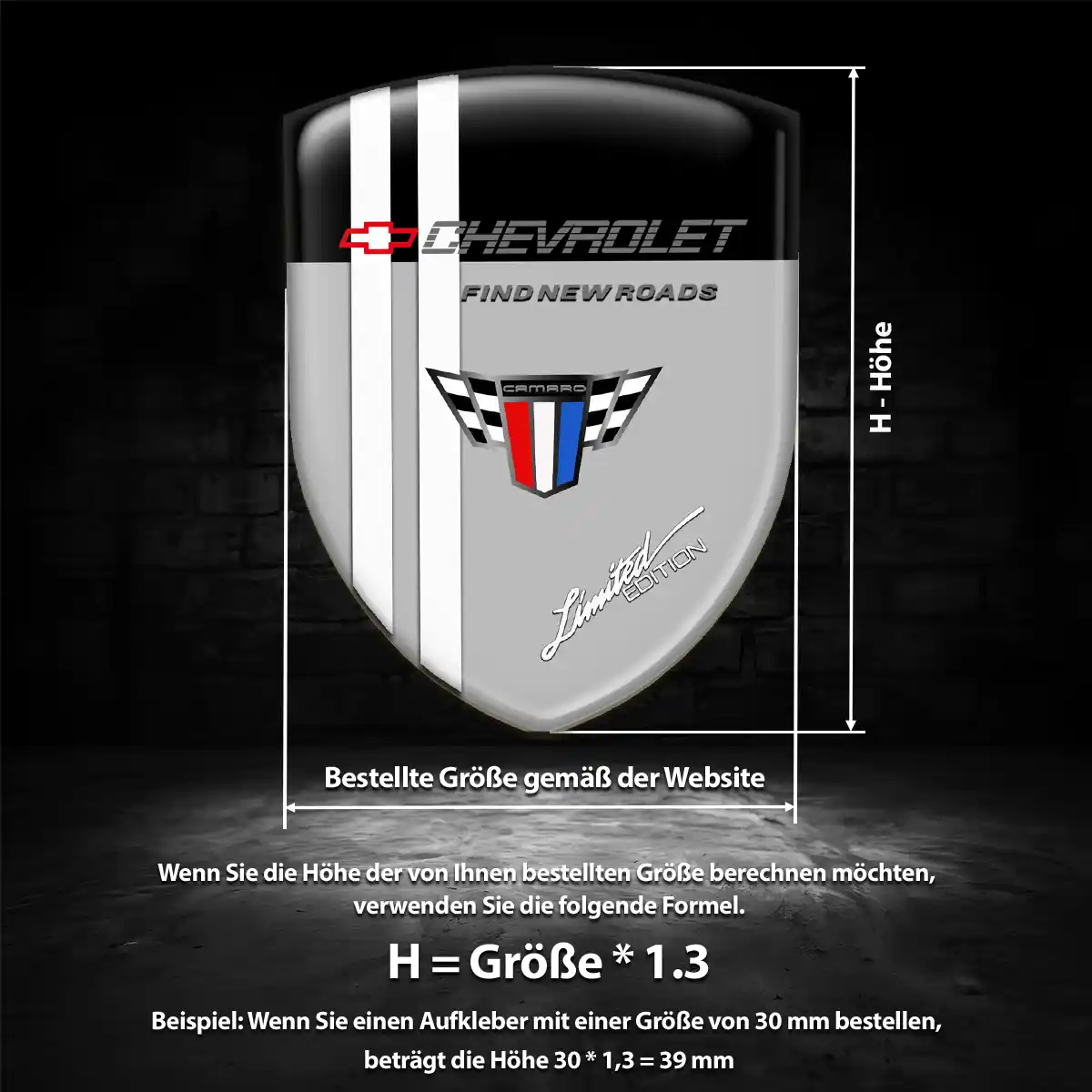 Chevrolet Embleme Auto Luxus-Edition