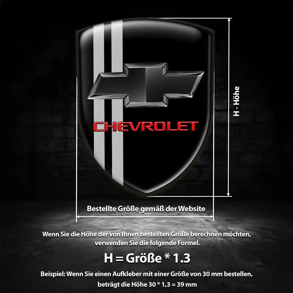 Chevrolet Embleme Limitierte Auflage