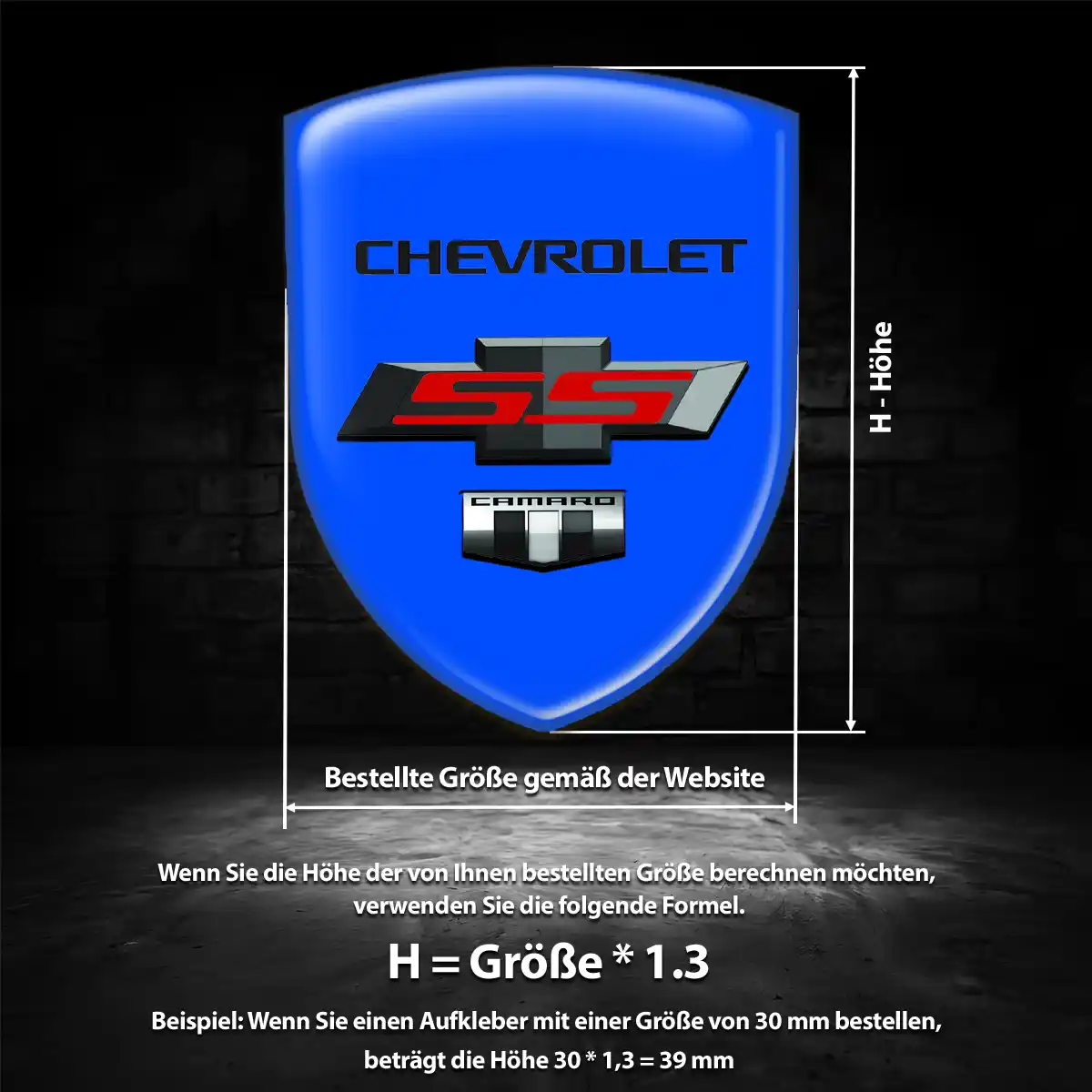 Chevrolet Embleme Premiumqualität