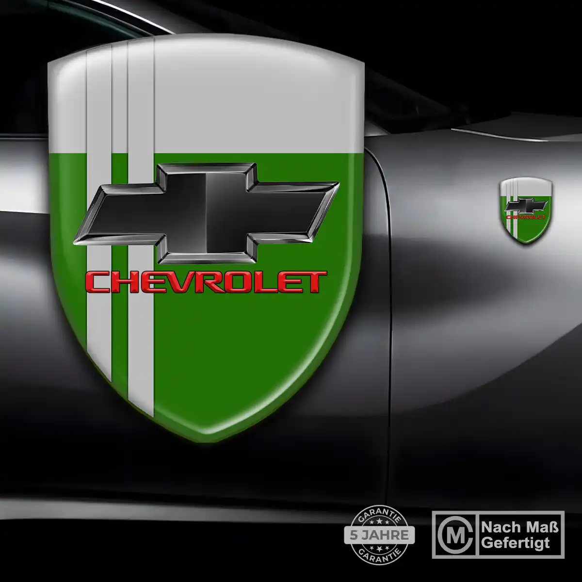 Chevrolet Embleme Silikon Aufkleber Auto Limitierte Auflage