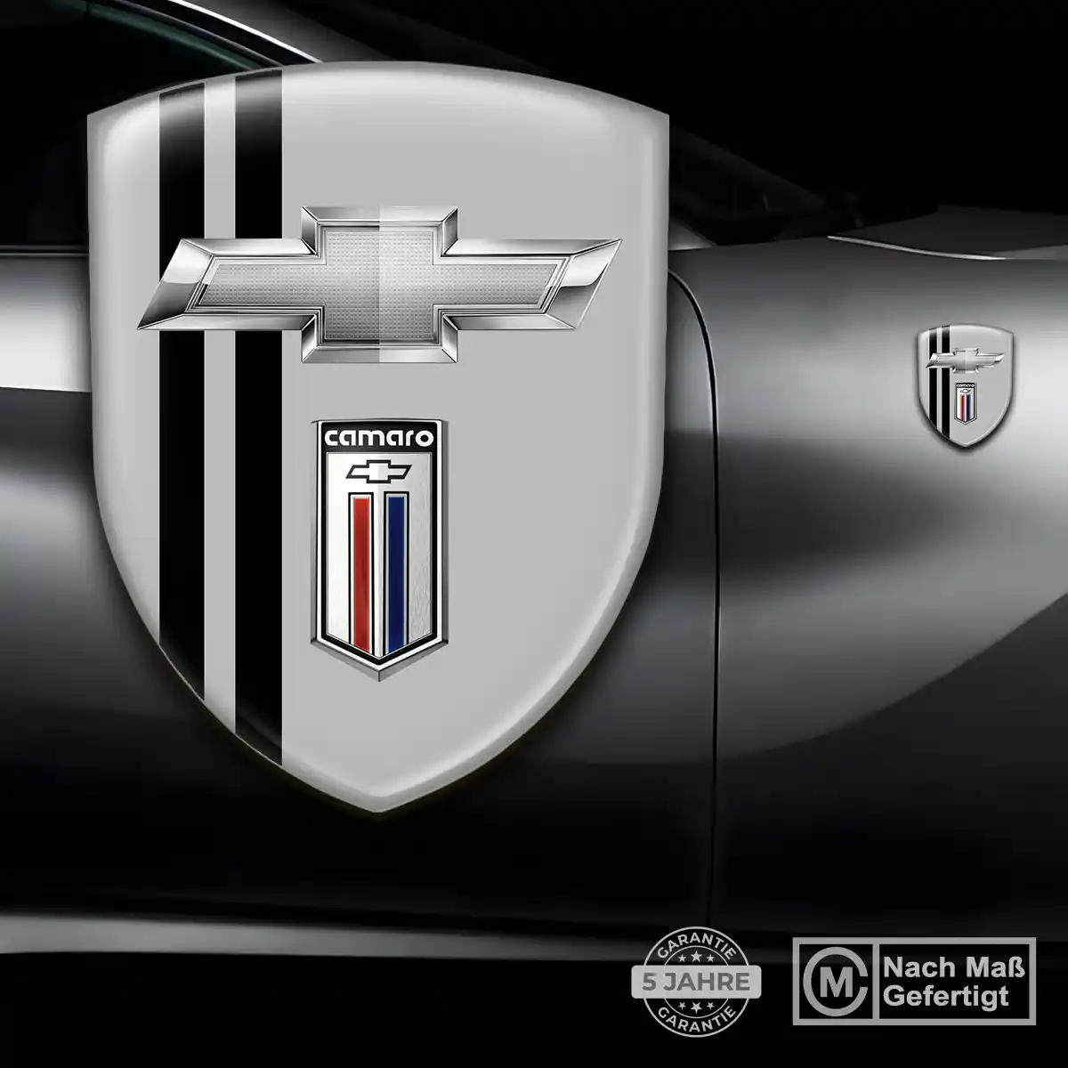Chevrolet Embleme Silikon Aufkleber Auto Premiumqualität