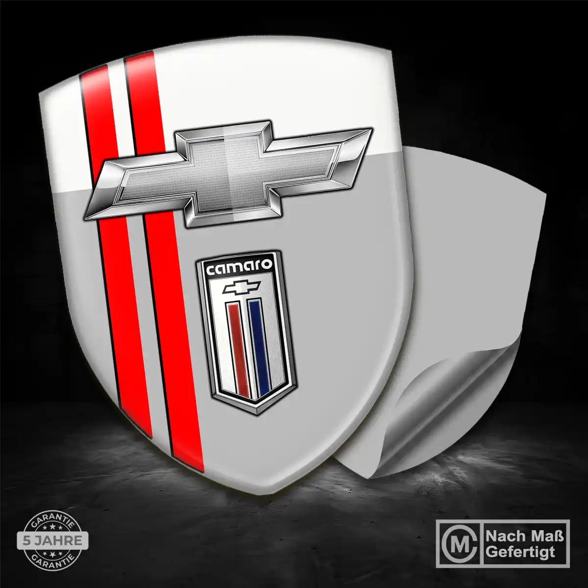 Chevrolet Embleme Silikon Aufkleber Auto Stilvolles Design