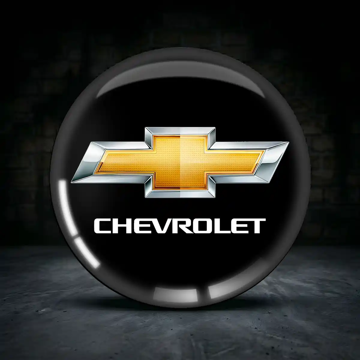 Chevrolet Nabendeckel Aufkleber Limitierte Auflage
