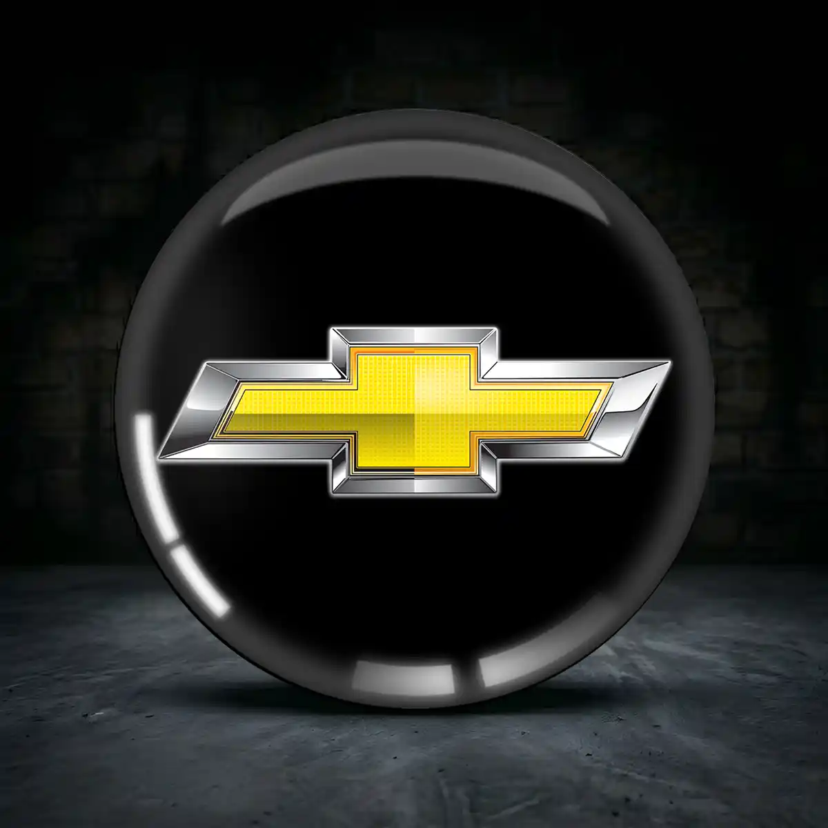 Chevrolet Rad Mitte Aufkleber Radkappen Premium-Edition