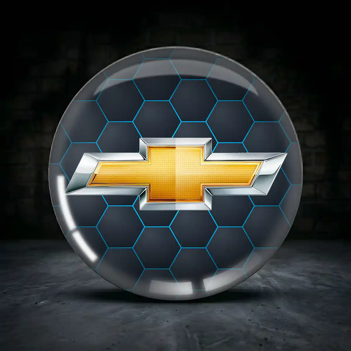 Chevrolet Radkappen Aufkleber Stilvolles Design