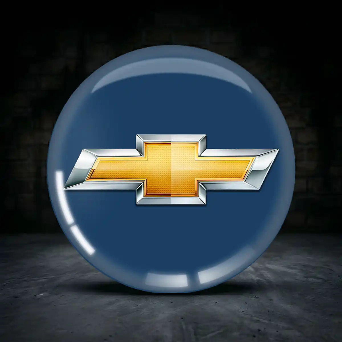Chevrolet Radmitte Aufkleber Nabendeckel Premium-Edition