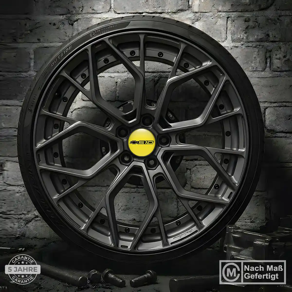 Chevrolet S10 Radkappen Aufkleber Stilvolles Design