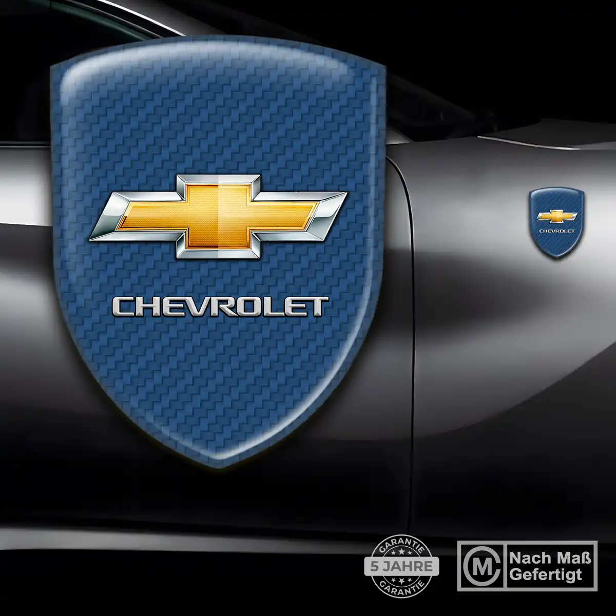 Chevrolet Silikon Aufkleber Embleme Auto Limitierte Auflage