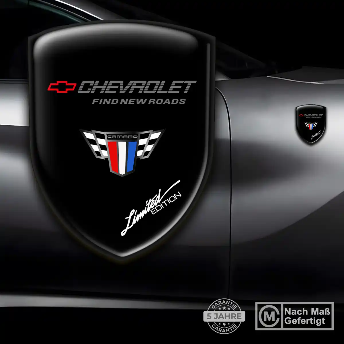 Chevrolet Silikon Aufkleber Limitierte Auflage