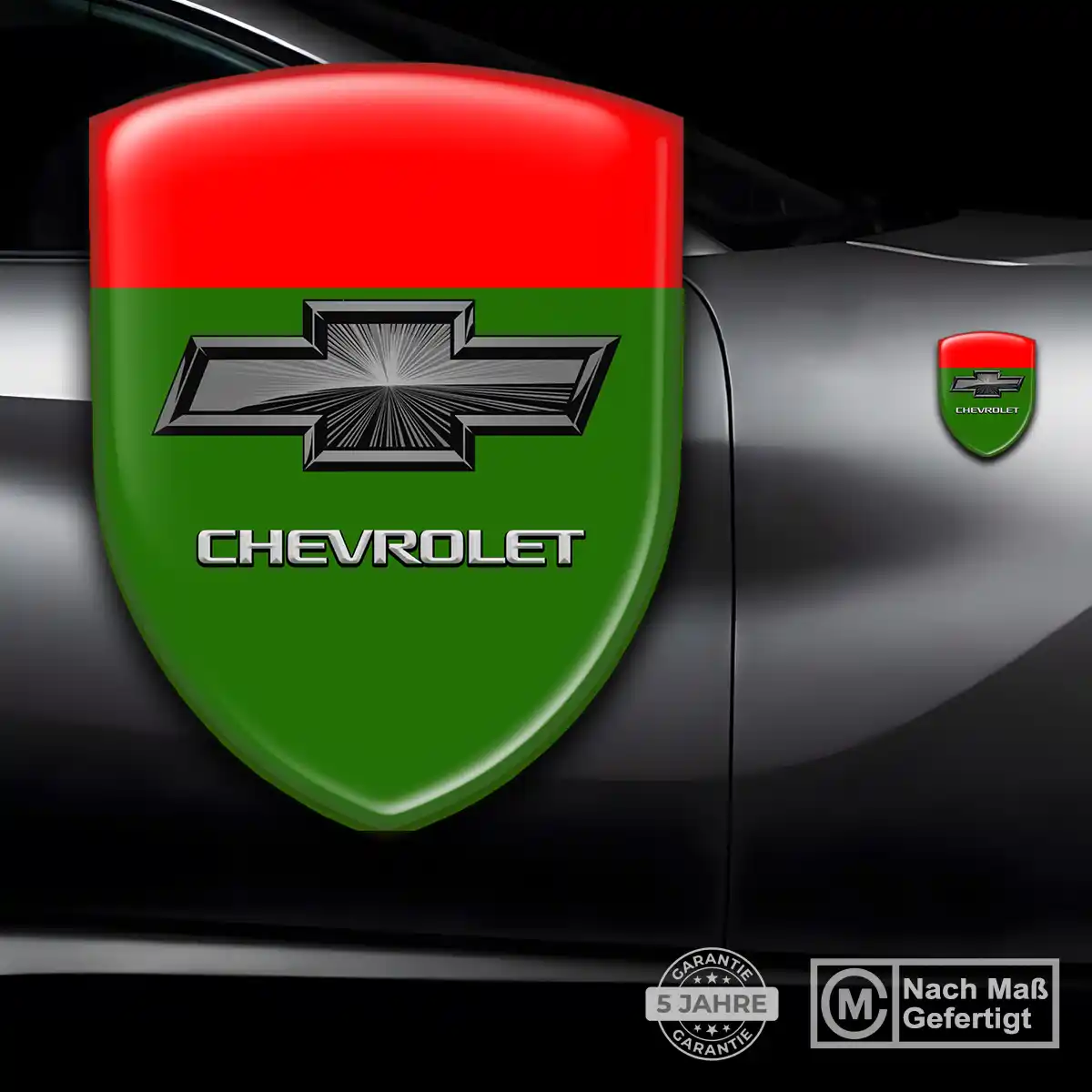 Chevrolet Silikon Aufkleber Wappen Limitierte Auflage