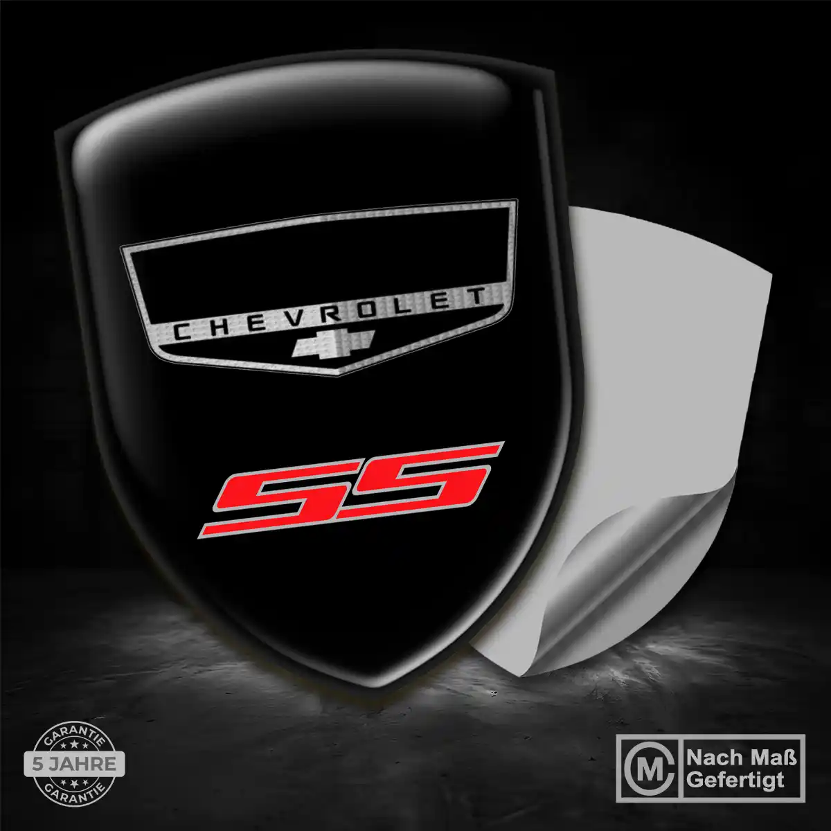 Chevrolet Silikon Aufkleber Wappen Stilvolles Design