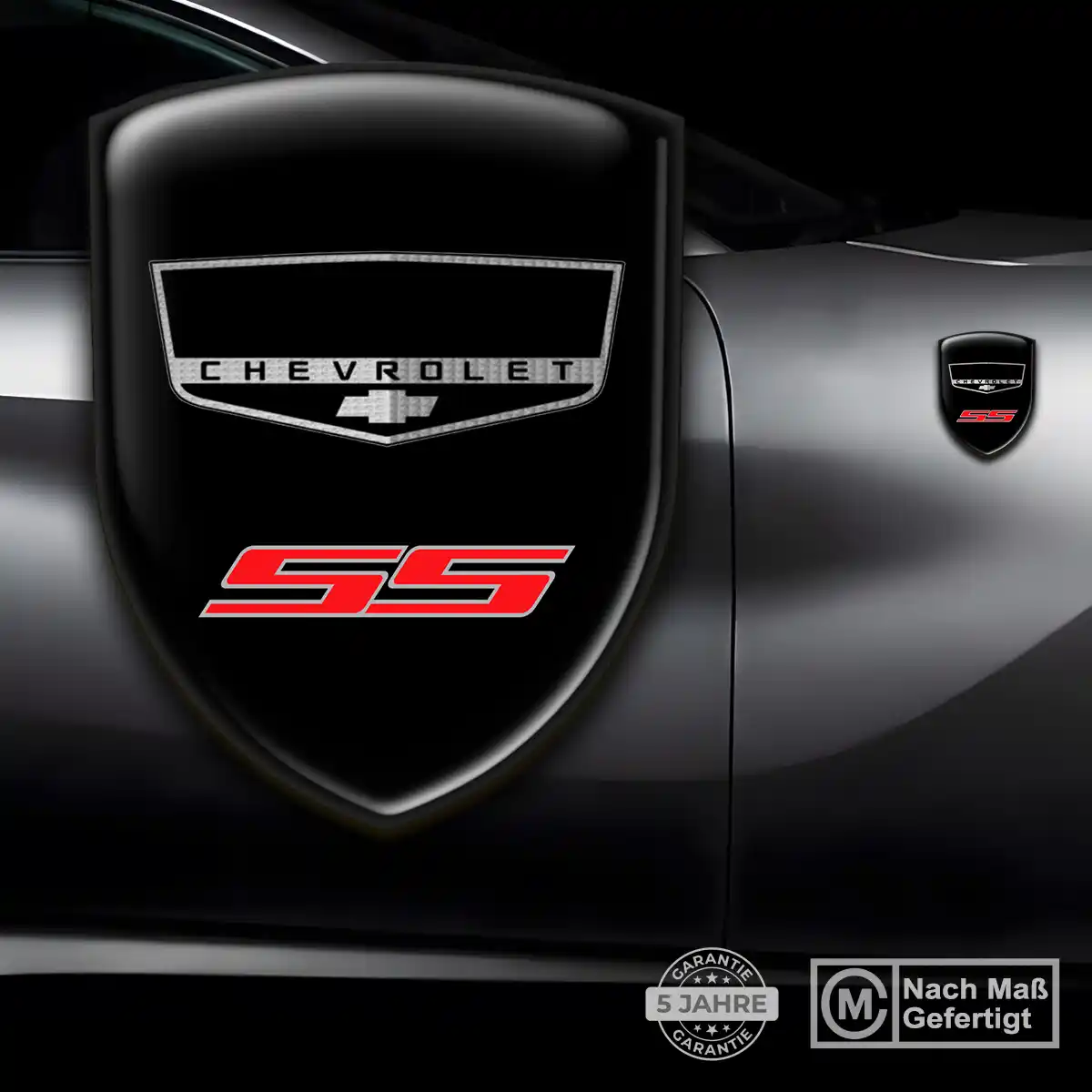 Chevrolet Silikon Aufkleber Wappen Stilvolles Design