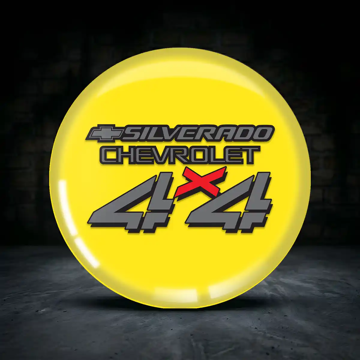 Chevrolet Silverado Nabenkappen Aufkleber Stilvolles Design
