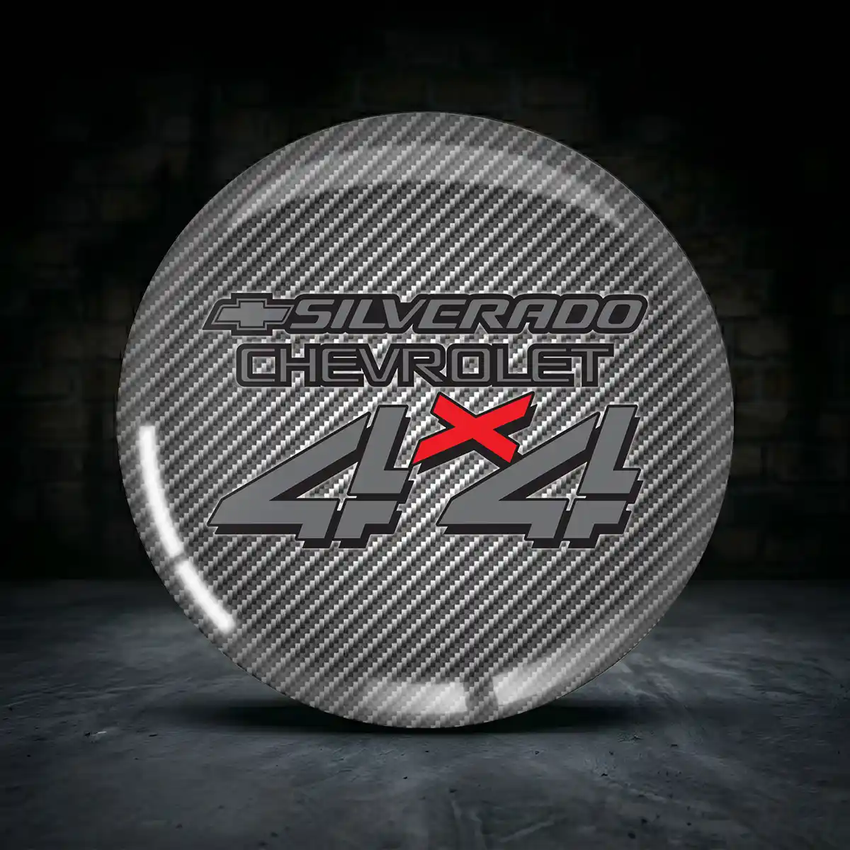 Chevrolet Silverado Silikon Aufkleber Embleme Stilvolles Design