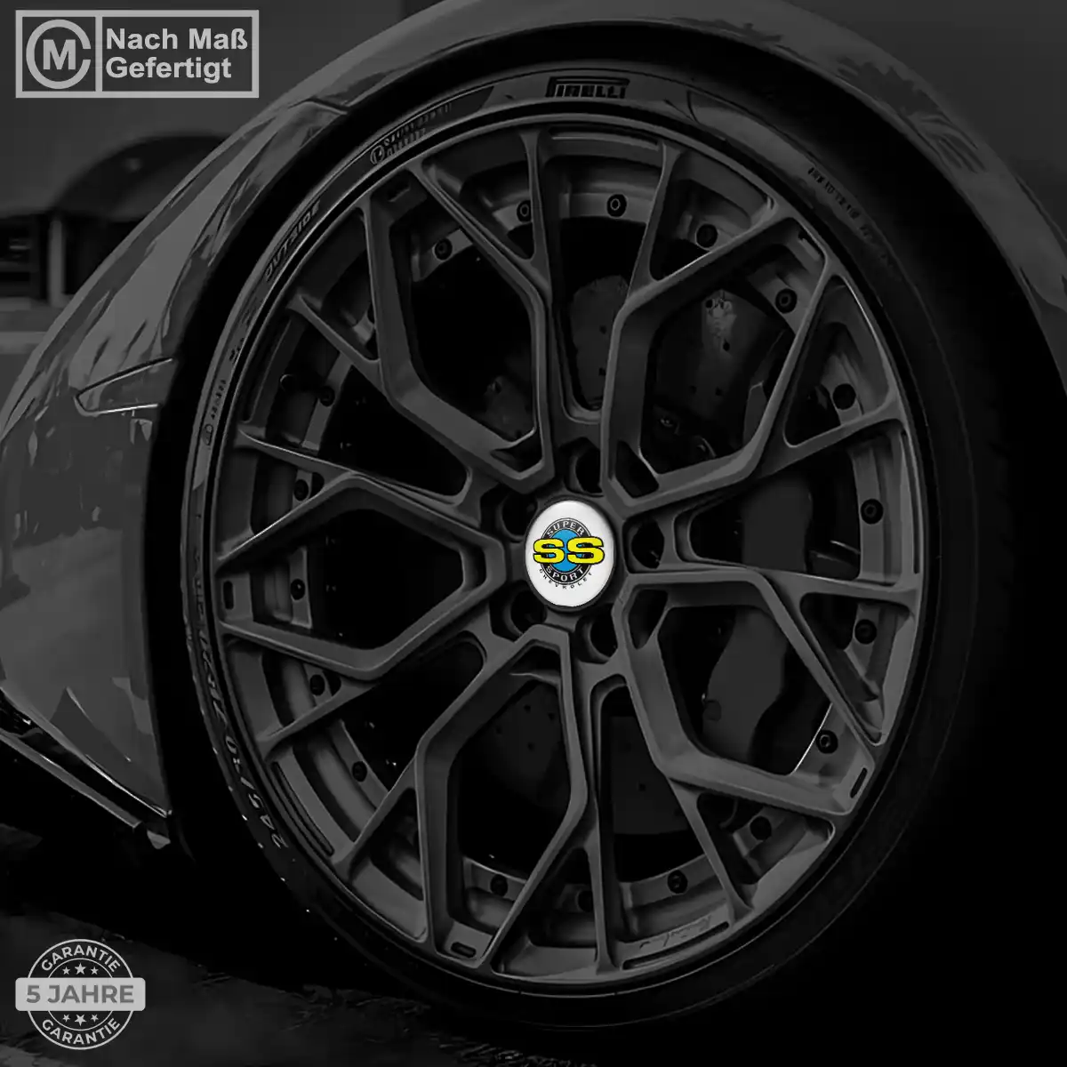Chevrolet SS Embleme Silikon Aufkleber Stilvolles Design