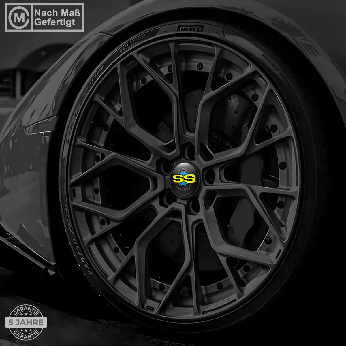 Chevrolet SS Nabendeckel Aufkleber Stilvolles Design