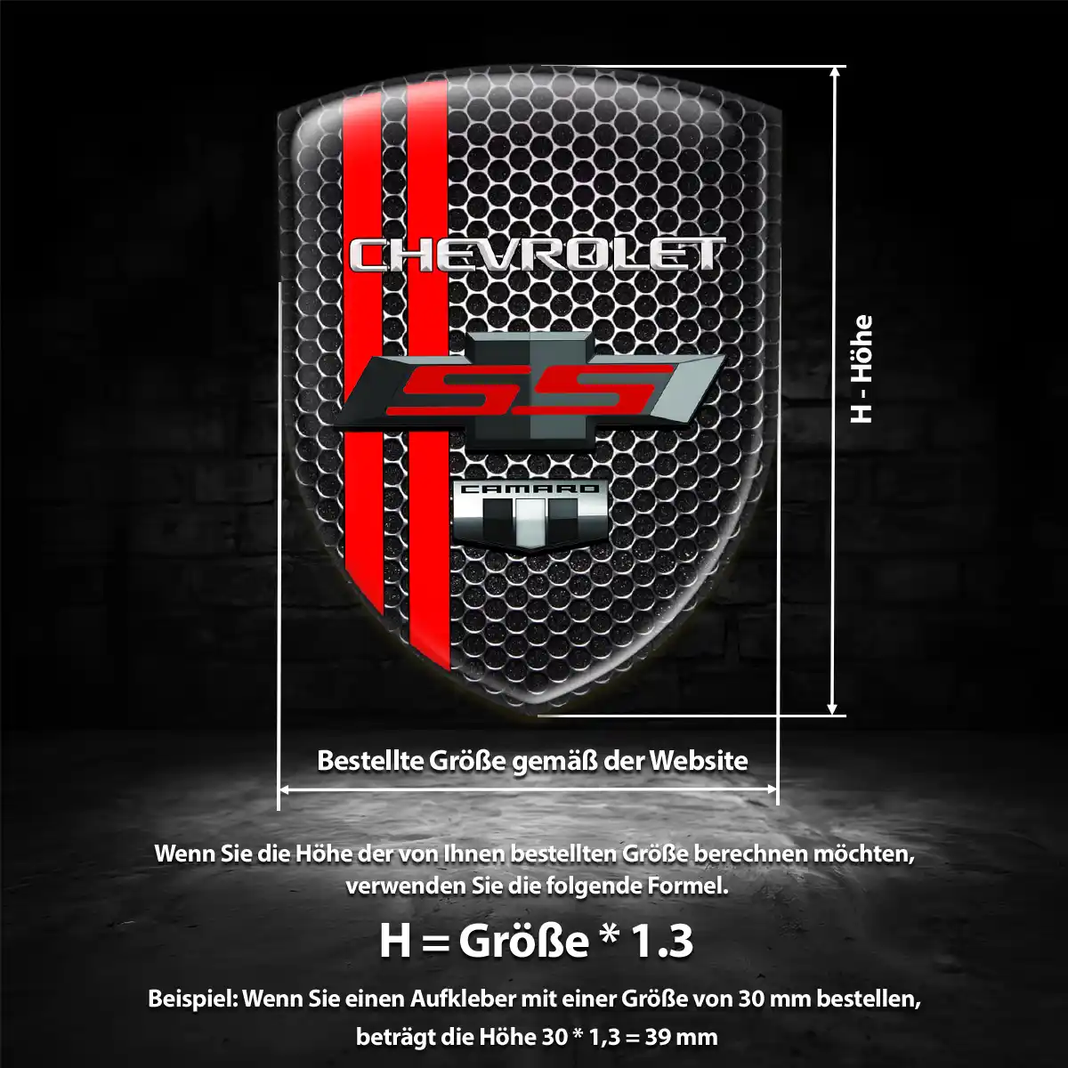 Chevrolet Wappen Aufkleber Auto Hohe Qualität