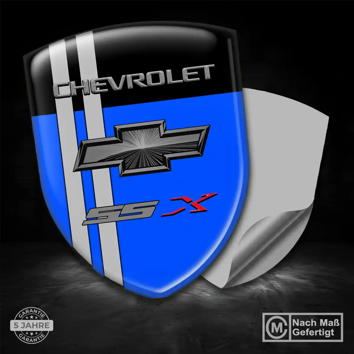 Chevrolet Wappen Aufkleber Auto Premium-Edition