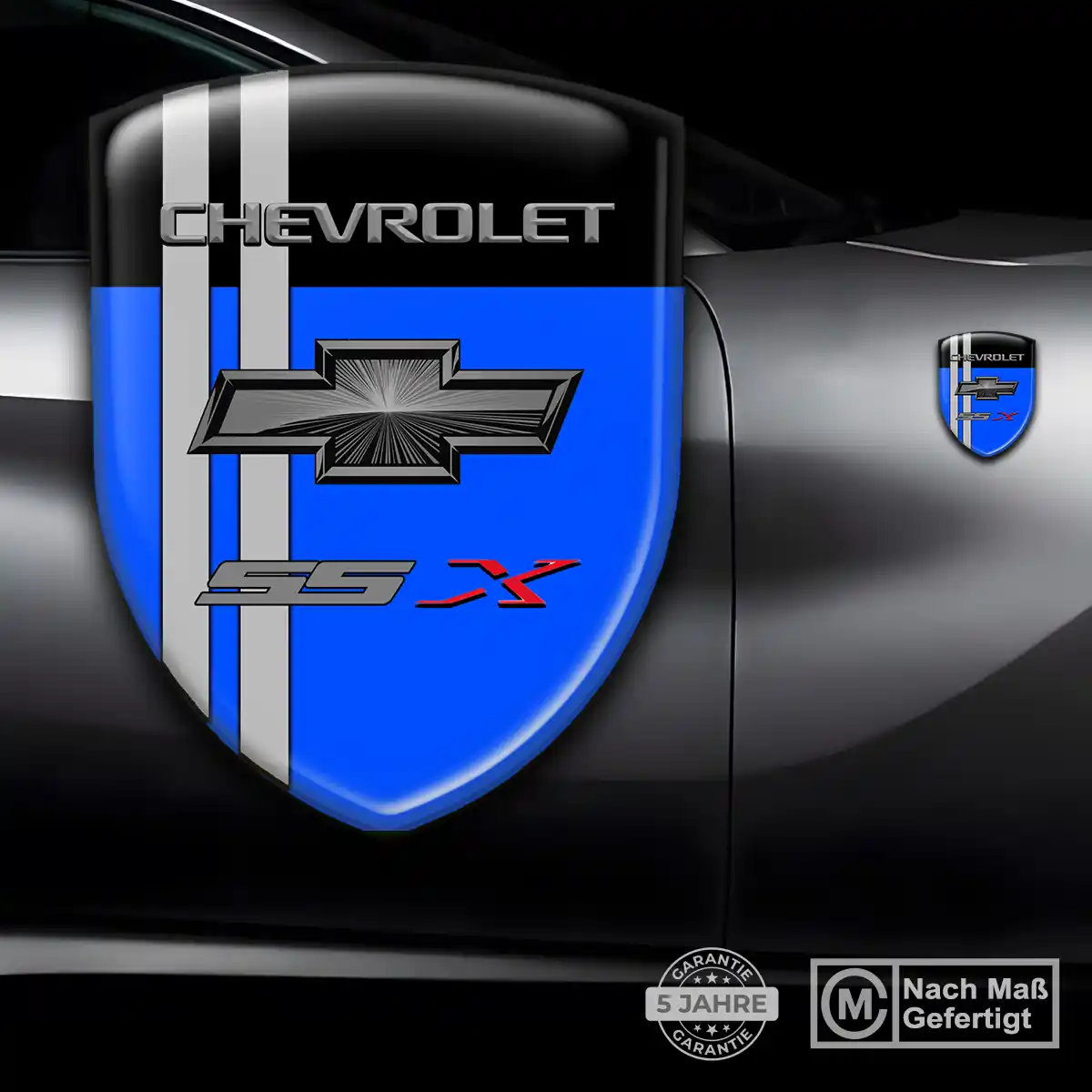 Chevrolet Wappen Aufkleber Auto Premium-Edition