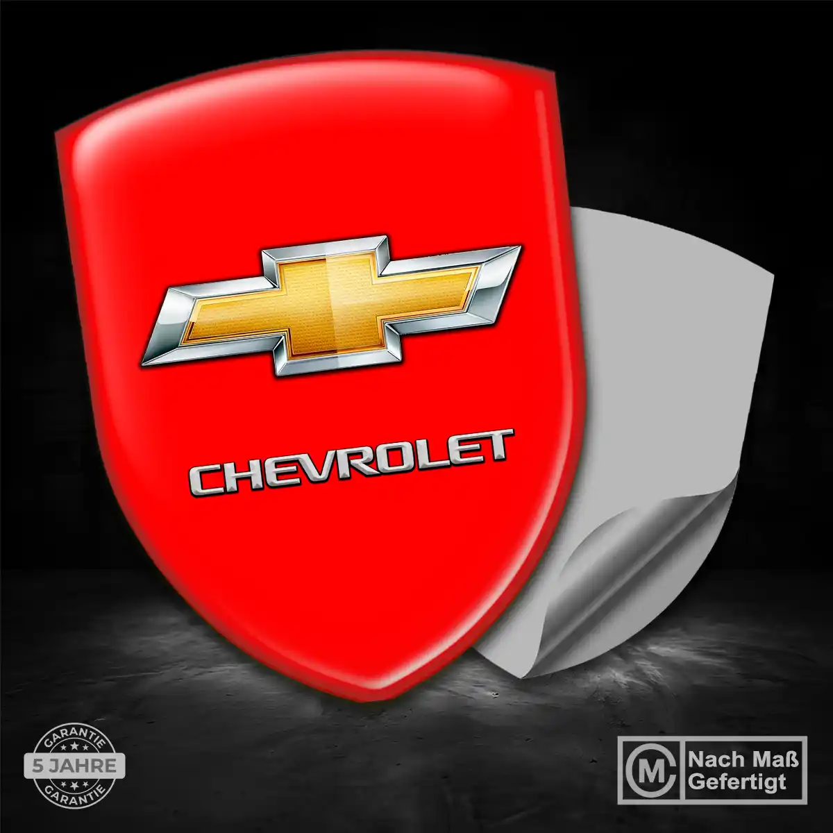 Chevrolet Wappen Aufkleber Auto Premiumqualität